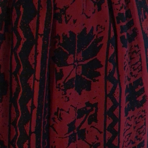 Ectoe patterned spaghetti strap dress large - Picture 6 of 9